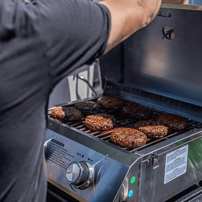 Monument Grills 13742 | Stainless Tabletop Propane Gas Grill