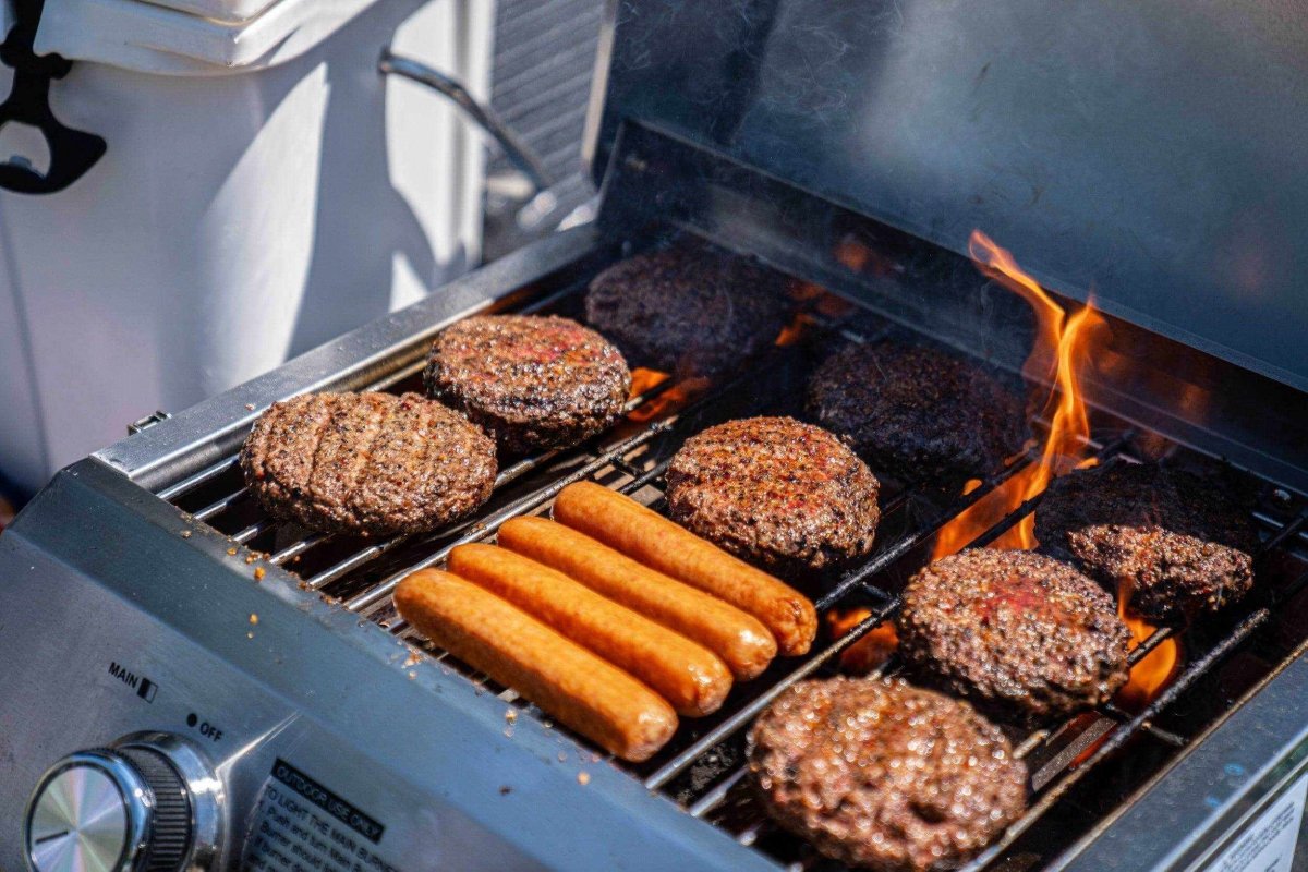 Monument Grills 13742 | Stainless Tabletop Propane Gas Grill
