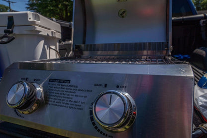 Monument Grills 13742 | Stainless Tabletop Propane Gas Grill