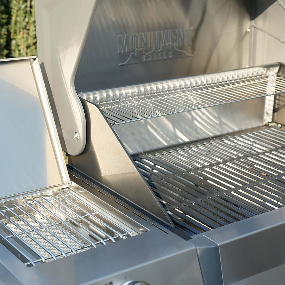 Monument Grills Eminence 405 | Chic Clearview® Smart Stainless Gas Grill