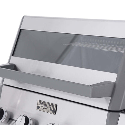 Monument Grills Eminence 405 | Chic Clearview® Smart Stainless Gas Grill