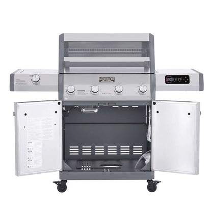 Monument Grills Eminence 405 | Chic Clearview® Smart Stainless Gas Grill