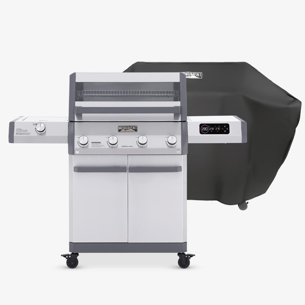 Monument Grills Eminence 405 | Chic Clearview® Smart Stainless Gas Grill