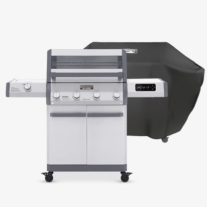 Monument Grills Eminence 405 | Chic Clearview® Smart Stainless Gas Grill