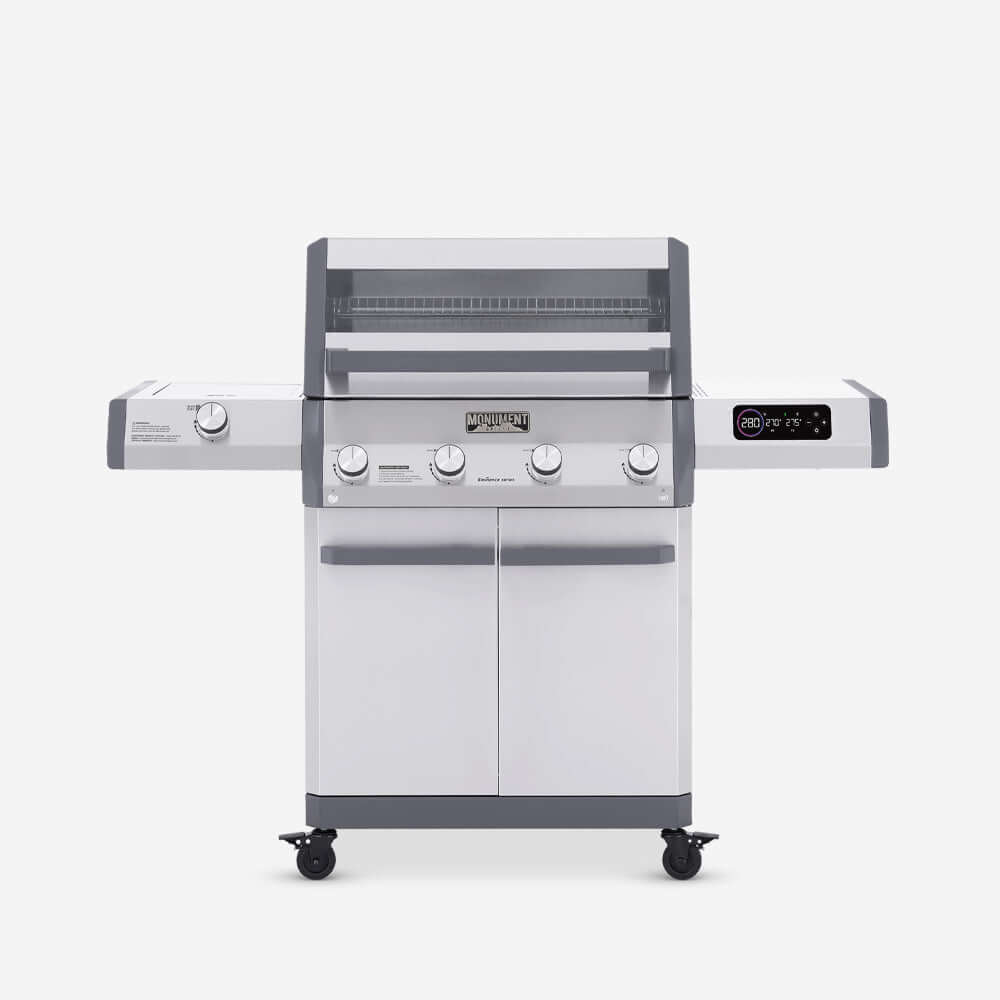 Monument Grills Eminence 405 | Chic Clearview® Smart Stainless Gas Grill