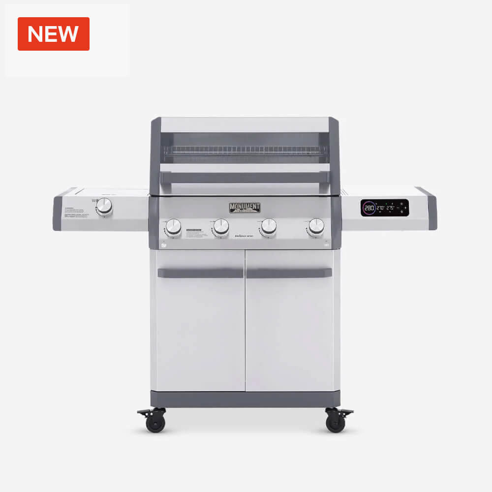 Monument Grills Eminence 405 | Chic Clearview® Smart Stainless Gas Grill